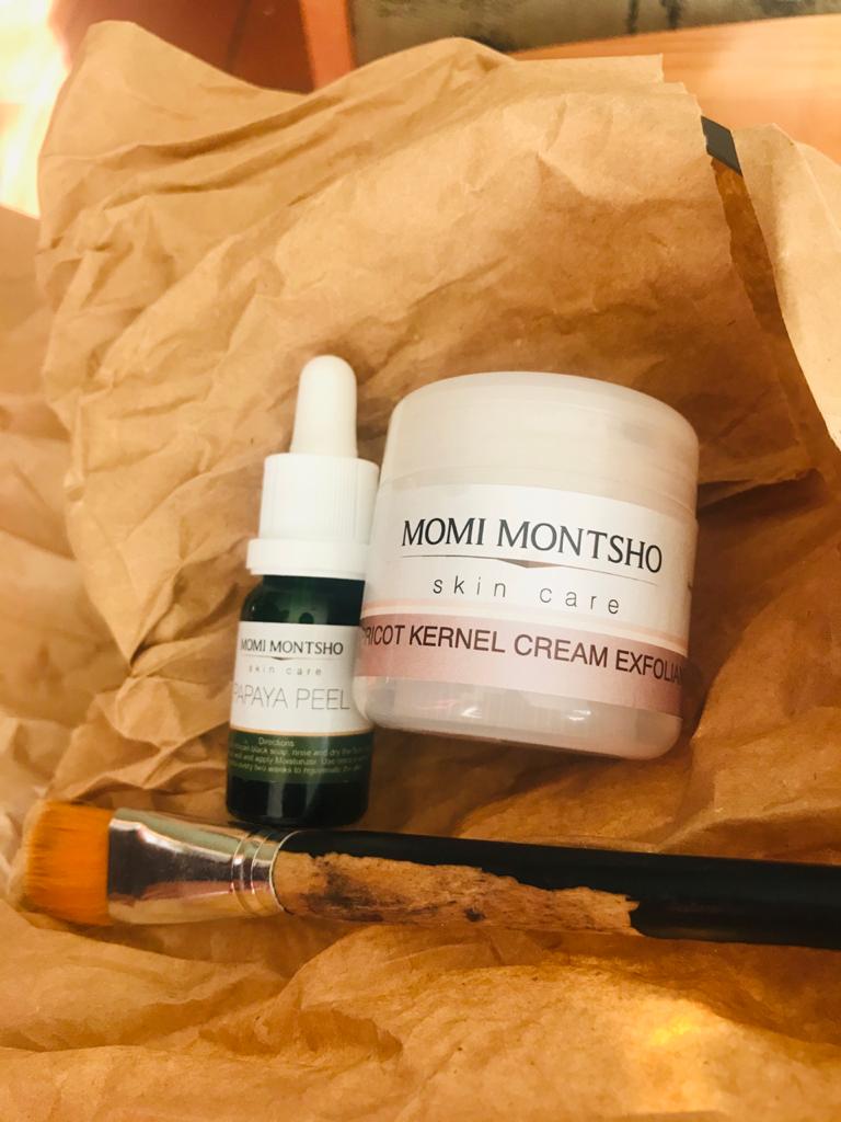 DIY facial(sponges or brush not included)